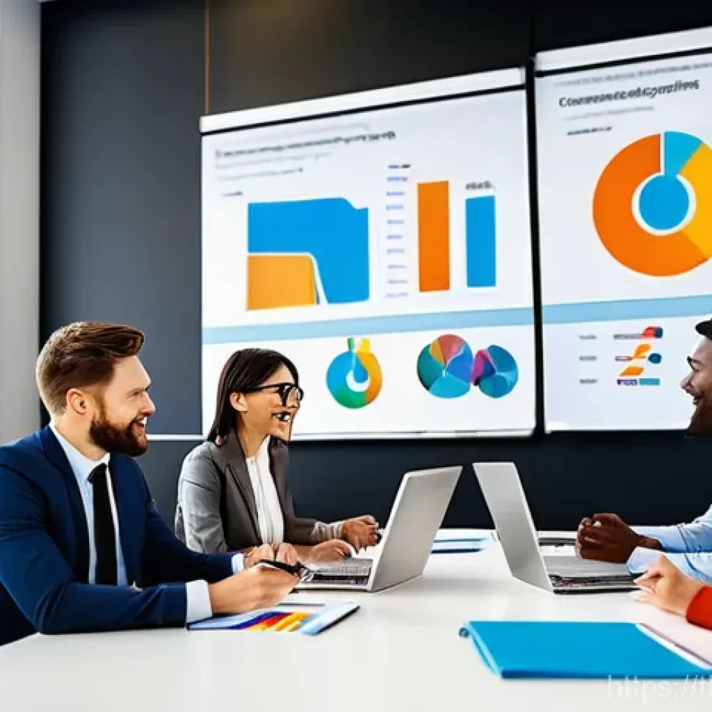 효율적인 데이터 수집 방법으로 세그먼트 찾기 - **Prompt 1: Collaborative Customer Insight Session**
A diverse team of 4-5 business professional...